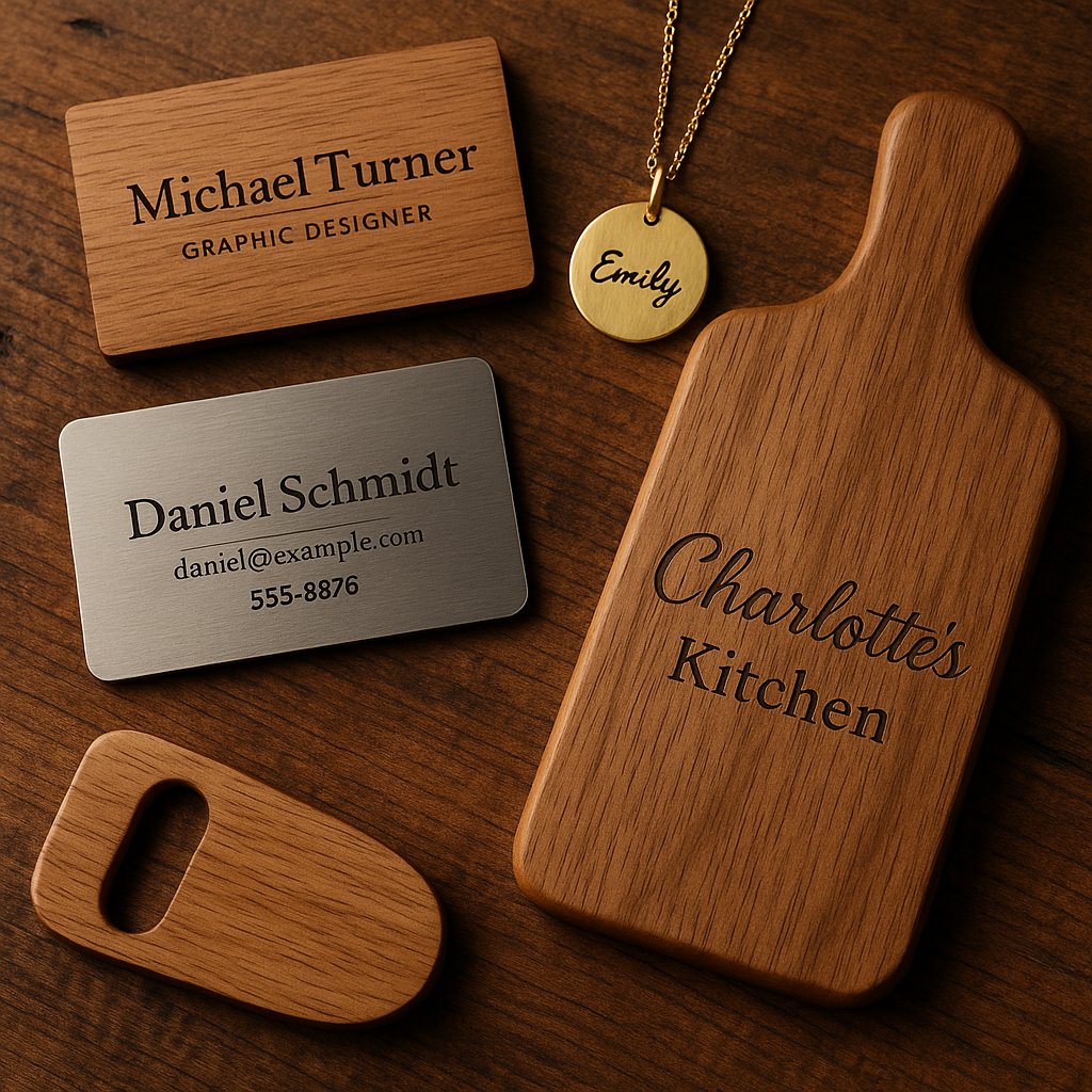 Individuelle Lasergavur